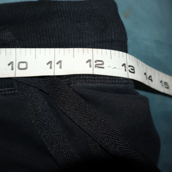 Y2K Lululemon  Black  Drawstring Flare Pant Size Small - Picture 11 of 13